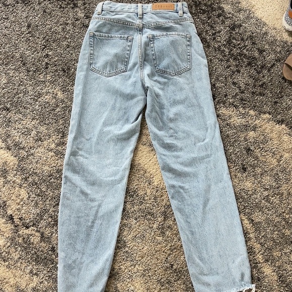 PACSUN High Rise Straight Denim Jeans - Picture 4 of 5